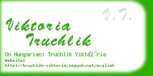 viktoria truchlik business card